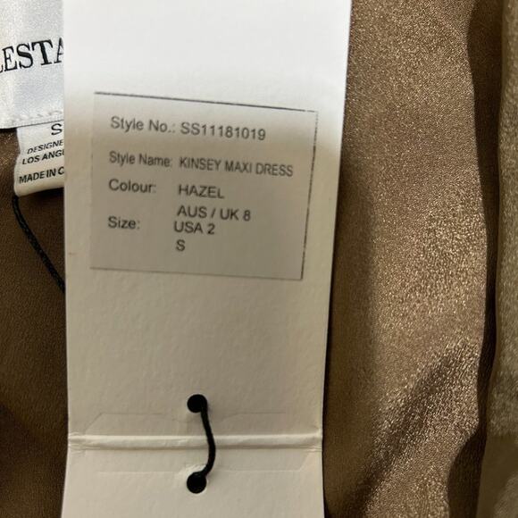 Stylestalker Dress Women's Gown/Maxi Sleeveless Hazel Size Small NWT - Picture 7 of 7